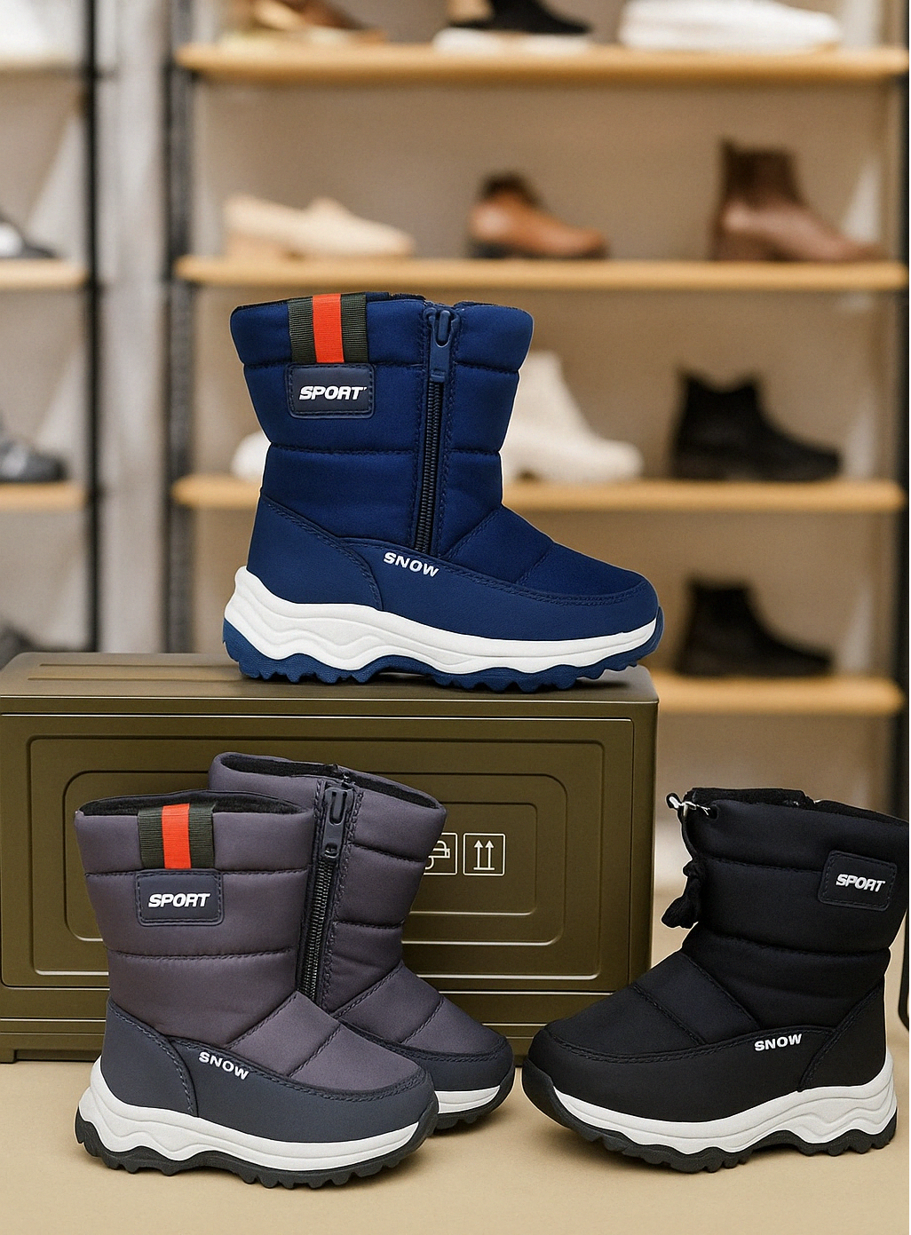 bota 3 colores