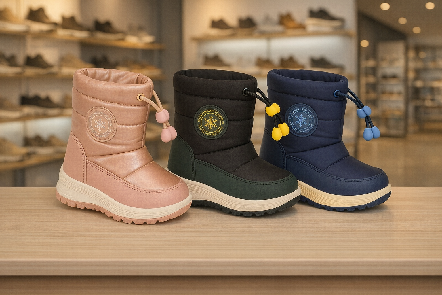 Botas de invierno para niños 20 al 25
